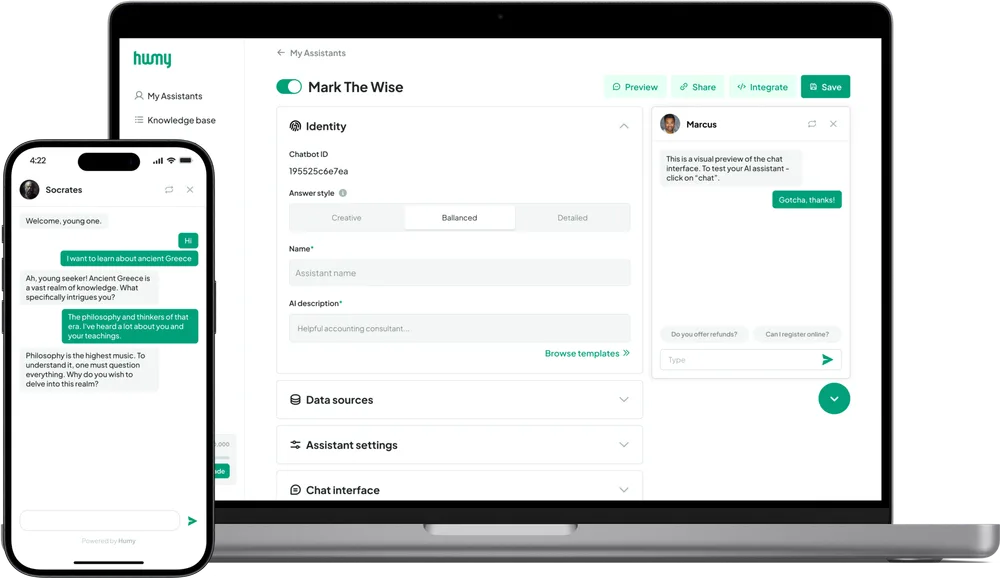 Tailored AI assistant for your curriculum